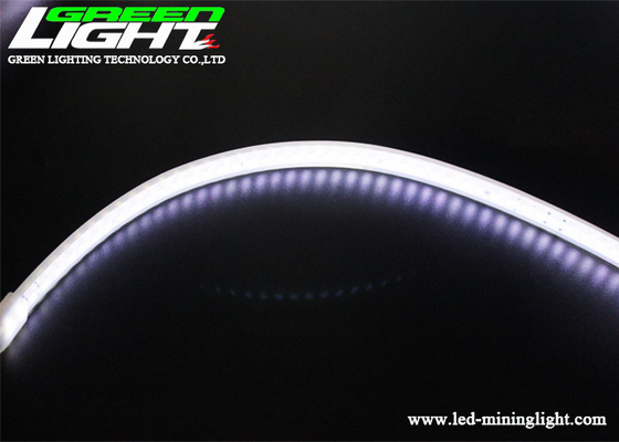 15W/M 1100lum van LEIDENE Silicium Gal Transparent 72LEDs/m Mijnbouw het Lichte Stroken