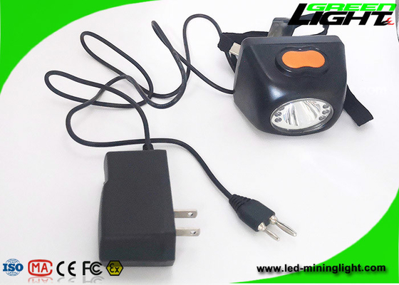 van de Hoofd mijnwerkersled headlamp 5.7Ah van 1.7W 8000lux Ondergrondse Mijnwerkerslicht