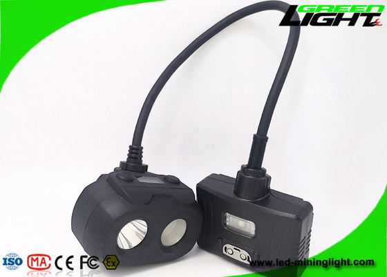 het Scherm van van hoofd 334lum OLED de Lamp Dubbele Straal USB die Mijnwerkersglb 10.4Ah laden