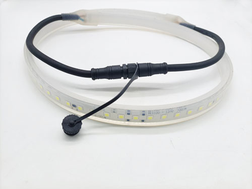 LEIDENE van AC220V 35W/M Flexibele Strooklichten SMD2835 voor Ondergrondse Mijntunnel