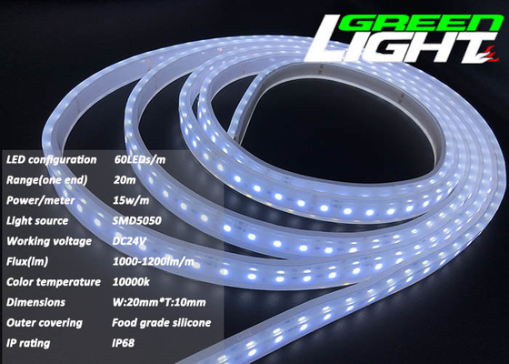 LEIDENE van 1630lum 220V 17W/M Flexibele Strooklichten Anti Explosieve RGB SMD2835