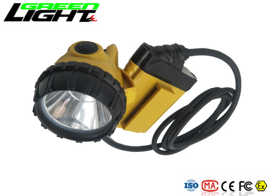 de LEIDENE van 10.4Ah 25000lux Geribde Lampen van GLB 800mA 3W voor Mijnbouw