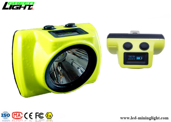18000 LUX Cordless Hard Hat Mine Licht met Lader, Verklaarde ATEX