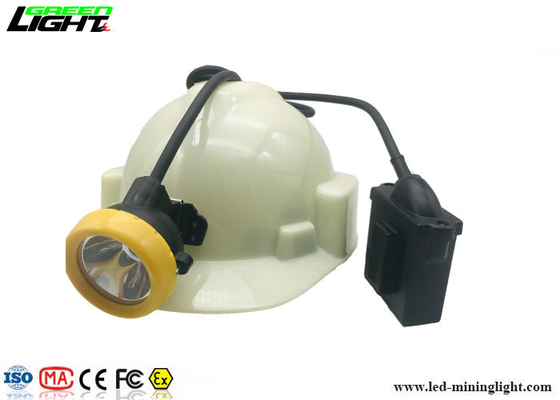 van hoofd 216lum 15000lux Mijnwerker Cap Lamp Rechargeable KL5LM 6.6Ah ATEX