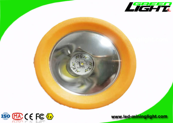 De draadloze 1.1W LEIDENE Lamp Mijnbouwglb maakt 10000lux 143lum USB waterdicht die Geleide Mijnwerkerkoplamp laden