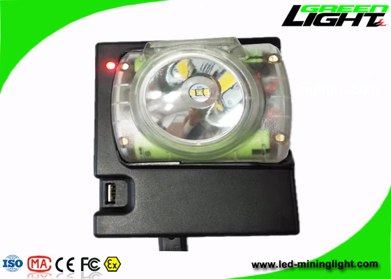 6800mA maak van de Navulbare LEIDENE de Vertoning Mijnbouwkoplamp 232lum 13000 Lux Smart OLED waterdicht