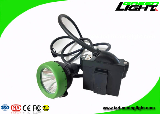 ABS Siliconen 1.67W 7.8Ah Snoer Led Cap Lamp 10000Lux Oplaadbare Li Ion Batterij USB Opladen Mijnwerker Koplamp
