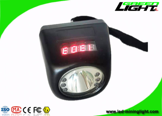 221lum 8000Lux Mijnwerkers Hoed Licht Waterdicht Oplaadbaar Digitaal Scherm Koplamp