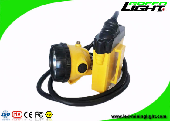 10.4Ah 25000 Lux Led Safety Cap Lamp-S.O.S. Explosiebestendige gl12-a met Kabel