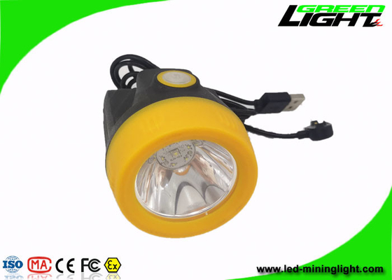 10000Lux Mijnwerker Cap Lamp 3800mAh USB Magnetische Opladen Draagbare Mijnwerkers Koplamp met Siliconen Knop Verstelbare Clip