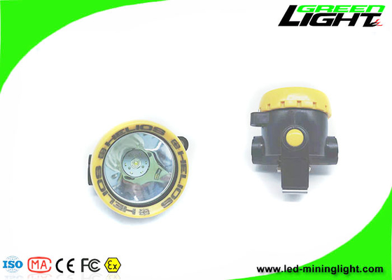 IP67 waterdichte oplaadbare mijnwerkerskoplamp ABS PC 5000Lux draadloze kaplamp voor ondergronds