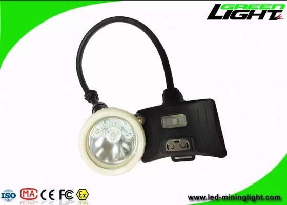 Snoer Mijnbouw Hard Hat Licht 10000 Lux Oplaadbare Mijnwerkers Koplamp 5200mAh Li-ion Batterij Met Achter Waarschuwingslampje