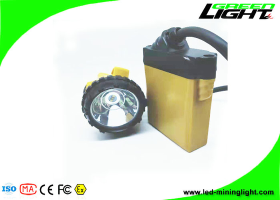 25000Lux 10.4Ah Snoer Mijnbouw Cap Lamp Ondergrondse Mijnbouw Koplampen Aluminium Verlichting Cup
