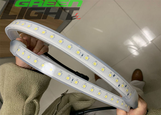 De veelkleurige Hoge Helderheid leidde de Strooklichten Waterdicht 36Volt SMD5050 Koel Wit voor Mijnbouwtunnel Openlucht