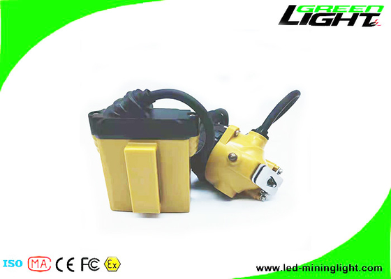 25000lux Super Heldere Oplaadbare LED Mijnwerkers Lamp 10.4Ah SAMSUNG Batterij IP68 3W Waterdichte Koplamp