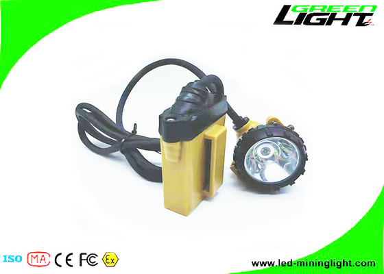 25000lux Super Heldere Oplaadbare LED Mijnwerkers Lamp 10.4Ah SAMSUNG Batterij IP68 3W Waterdichte Koplamp
