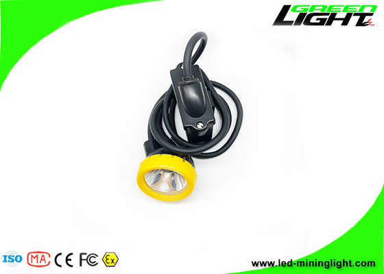 Anti Explosieve 12000lux Led Mijnwerker Cap Lamp Siliconen Knop Snoer Cap Lamp Kleur Logo Aangepaste 18 uur Werktijd