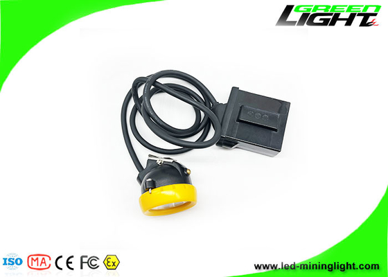 Anti Explosieve 12000lux Led Mijnwerker Cap Lamp Siliconen Knop Snoer Cap Lamp Kleur Logo Aangepaste 18 uur Werktijd