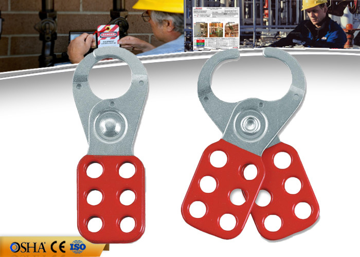 Het Slot van de grendelveiligheid uit 38 Mm/25 Mm van het de PAstaal van de Slotsluiting het Nylon Vinyl Met een laag bedekte