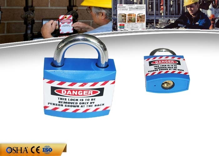 ABS Mini Safety Lockout Padlocks With 20,4 Mm Hoogte de Sluiting van 5,4 Mm Dikte