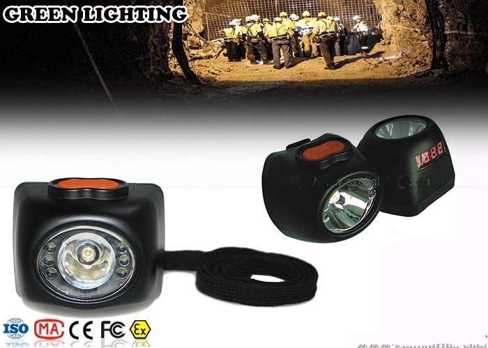 8000lux digitale Draadloze RechargeableLed-Koplamp met 4.5Ah-Li - ionenbatterij