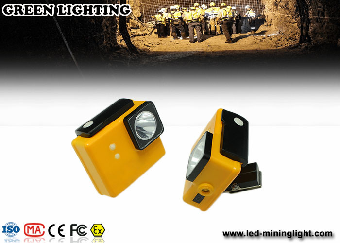 anti-explossion van 180g GLC-3A 7000 Lux leidde minig Koplamp 3.2Ah 18650 Li - Ion Battery met meterial PC