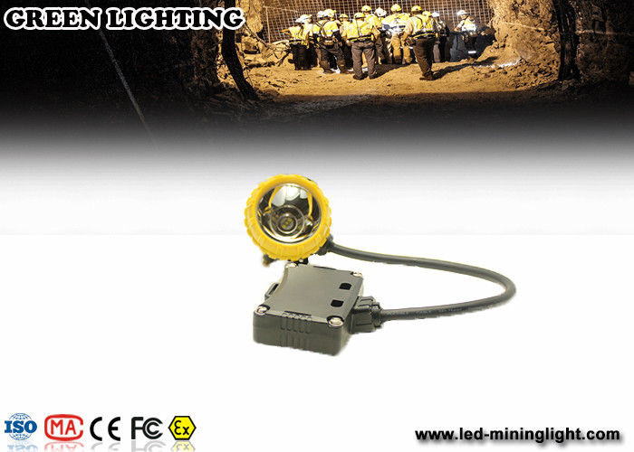 IP68 de semi Geribde navulbare lichte koplamp GS5- C 10000 Lux 6.6Ah 1.6W van de mijnwerkershelm