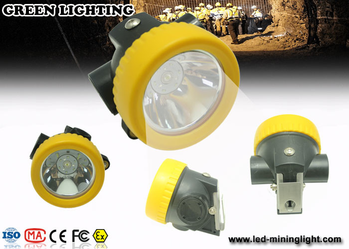 Materiële Klein van PC allen in één Mijnwerker Hard Hat Light met de ionenbatterij van Li
