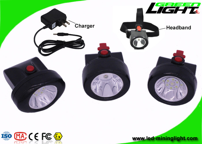 3.7V Li - de Uren die van Ion Battery Mining Cap Lights Navulbare 13 - 15 Tijd aansteken