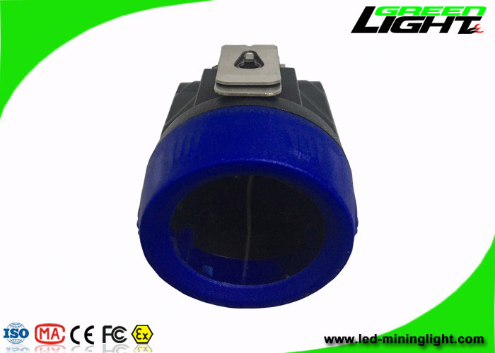 Van de antiexplosie LEIDENE de Blauwe Kleur Mijnbouwkoplamp met Navulbare Li - Ion Battery