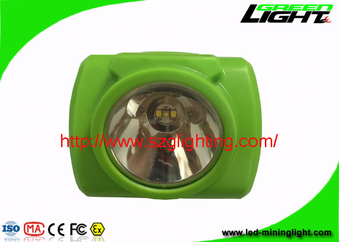 van de LEIDENE van 3.7V 6.4Ah 480mA Verrichting Mijnbouw de Lichte Gemakkelijke Drukknop met Groene Kleur