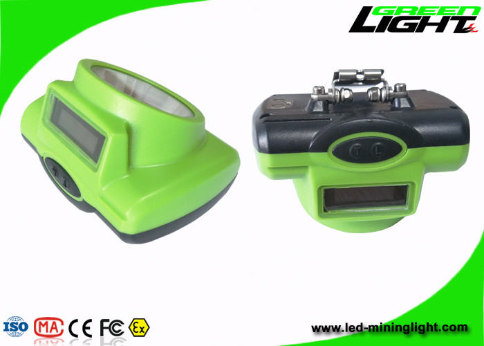 Het groene Kleuren15000lux van de Navulbare LEIDENE van de Capaciteits draadloze GLB Koplamp6.4ah Batterij licht van het de lamps.o.s. voor Mijnwerkersveiligheid