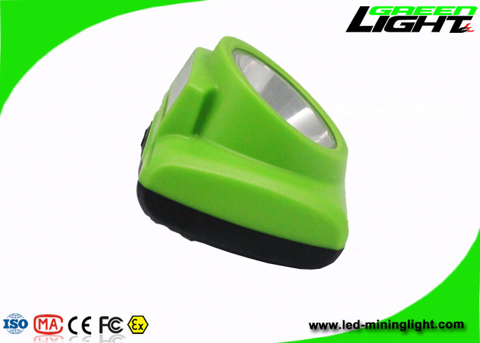 Groene Kleuren LEIDEN Mijnbouwlicht, HOOFDmijnwerkerslamp met USB-Lader 13000lux