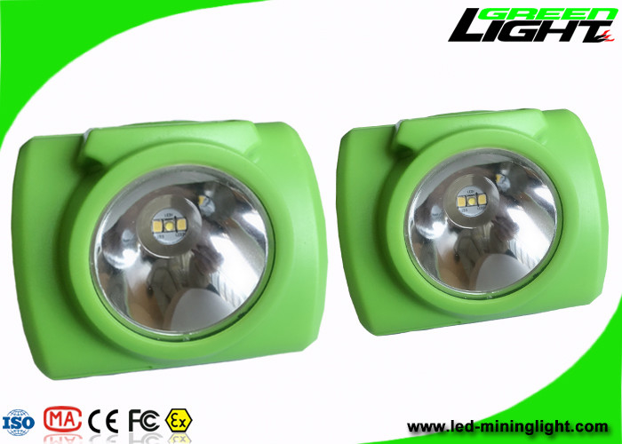 Draadloze Navulbare de Veiligheids Explosiebestendige 3.7V Groene Kleur van de Mijnwerkerskoplamp