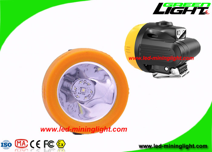 Lichtgewicht 10000 Lux Economic Coal Mining Headlamp met USB-Laders Hoge Lage Straal