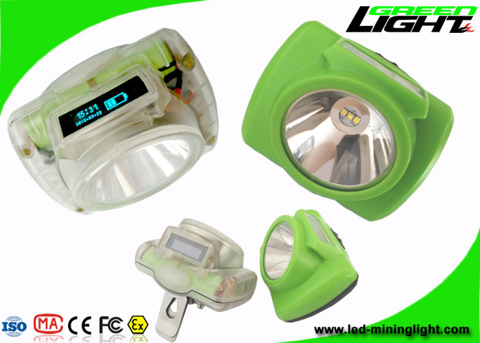 13000lux van LEIDEN de Draadloze Lampen Mijnbouwglb IP68 die Waterdicht USB met OLED-het Scherm belasten