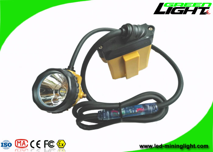 De opvlammende Licht Geleide Mijnlampen van GLB van de Lamp Geribde Kabel Ondergrondse Mijnbouw25000lux