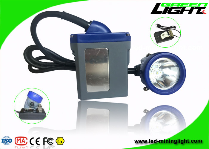 1,67 Watts LEIDENE Mijnbouw Lichte 216lum 6.6Ah Navulbare Li - Ion Battery 1000 Cycli