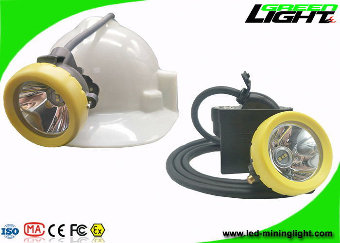 IP68 mijnbouwglb-Lichten10000lux 7.8Ah Li - Ion Battery 18hours snakt Verlichtingstijd