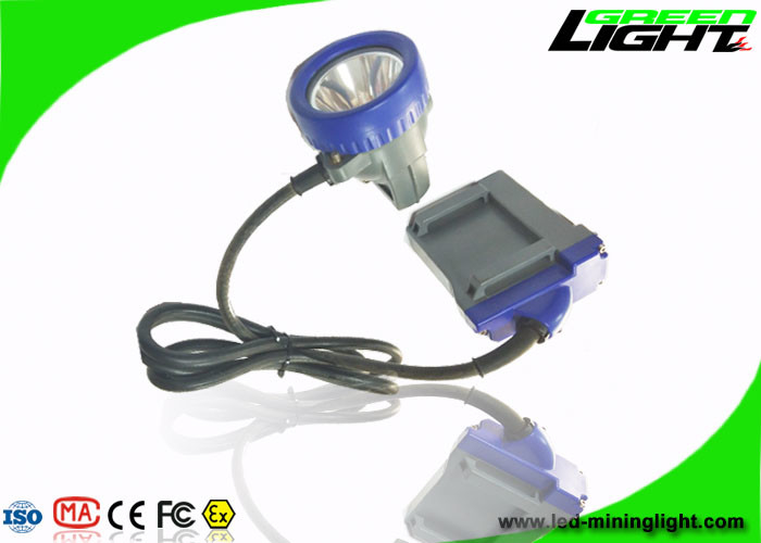 IP68 Li van Mijnwerkershard hat light 10000lux 6.6Ah - Ion Battery Anti Explosive