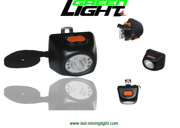 Van kleine Grootte de Lamp8000lux 221lum Helderheid HOOFDmijnwerkersglb met het Digitale Scherm