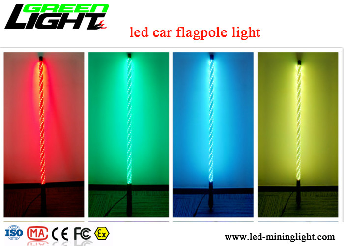 Ver Controlemechanisme 1.8m LEIDENE Waarschuwing Lichte RGB Kleurrijke IP67 Waterdichte Flexibele Pool