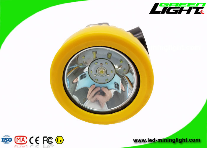 LEIDENE van 2.2Ah 5000 Lux Cordless Mijnbouwkoplamp 0.74W met Wieglader