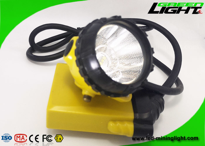 Draagbare Geribde Mijnwerkers Lichte 25000 LUX Explosion Proof van 348lum 10.4Ah