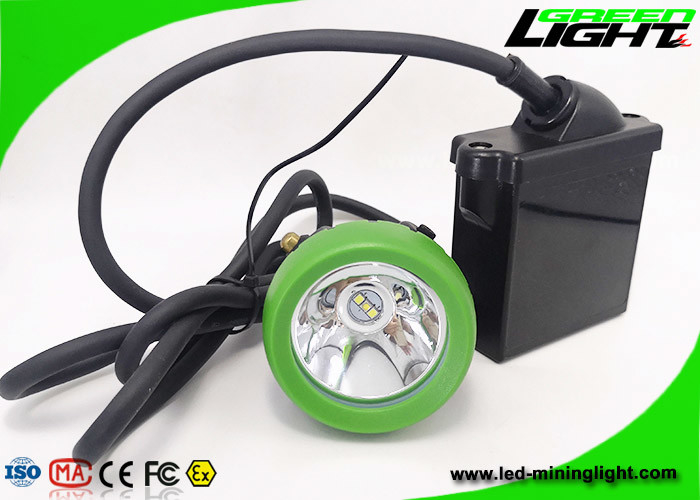 Geribde LEIDENE van 10000lux 7.8Ah Mijnbouw Lichte 1.67W Ondergrondse Mijnbouwlamp