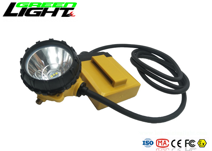 de LEIDENE van 10.4Ah 25000lux Geribde Lampen van GLB 800mA 3W voor Mijnbouw