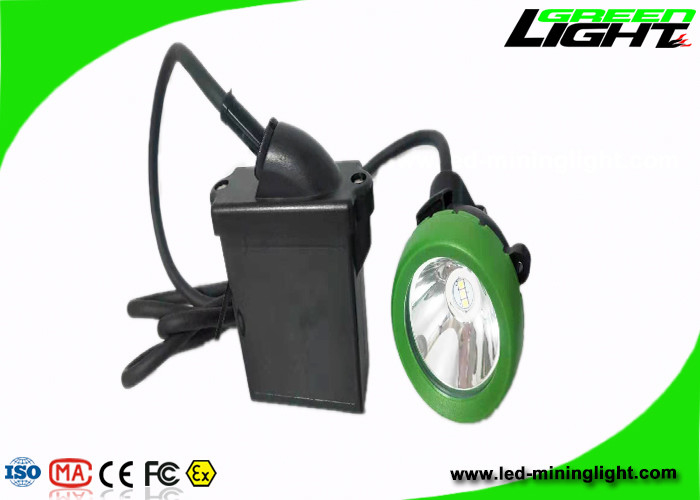10000 Lux Safety Mining Cap Lamp-de Navulbare 216lum 7.8Ah Mijnwerker Headlamp van de Siliconeknoop voor Ondergrondse Kolenmijn
