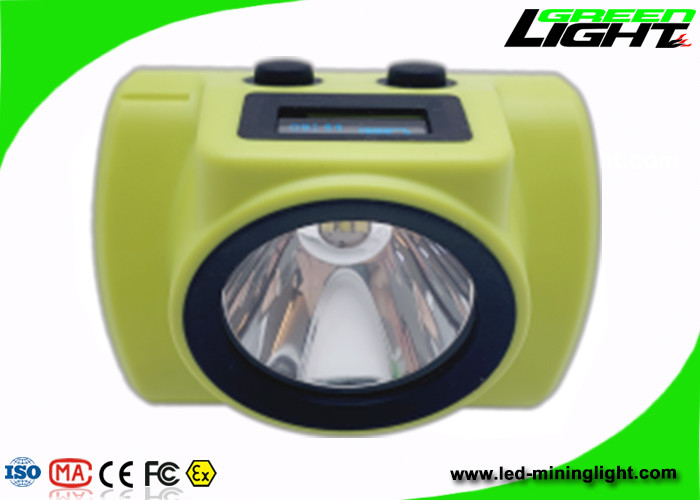 IP68 Waterdichte Mijnbouw Led Lights 18000lux OLED-scherm Magnetische USB Opladen Draadloze Mijnwerker Cap Lamp met SOS
