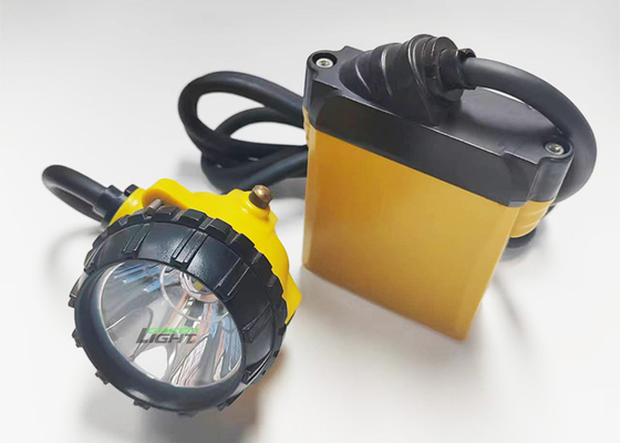 Krachtige Straal 10400mah 348lum Oplaadbare Led Mijnwerkerslamp Kolenmijnwerker Lamp 25000lux