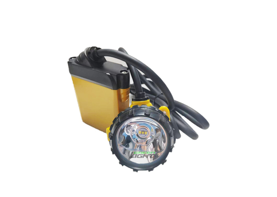 25000 Lux Ondergrondse steenkoolmijnlamp Oplaadbare led-mijnkaplamp 10,4Ah Met oplader